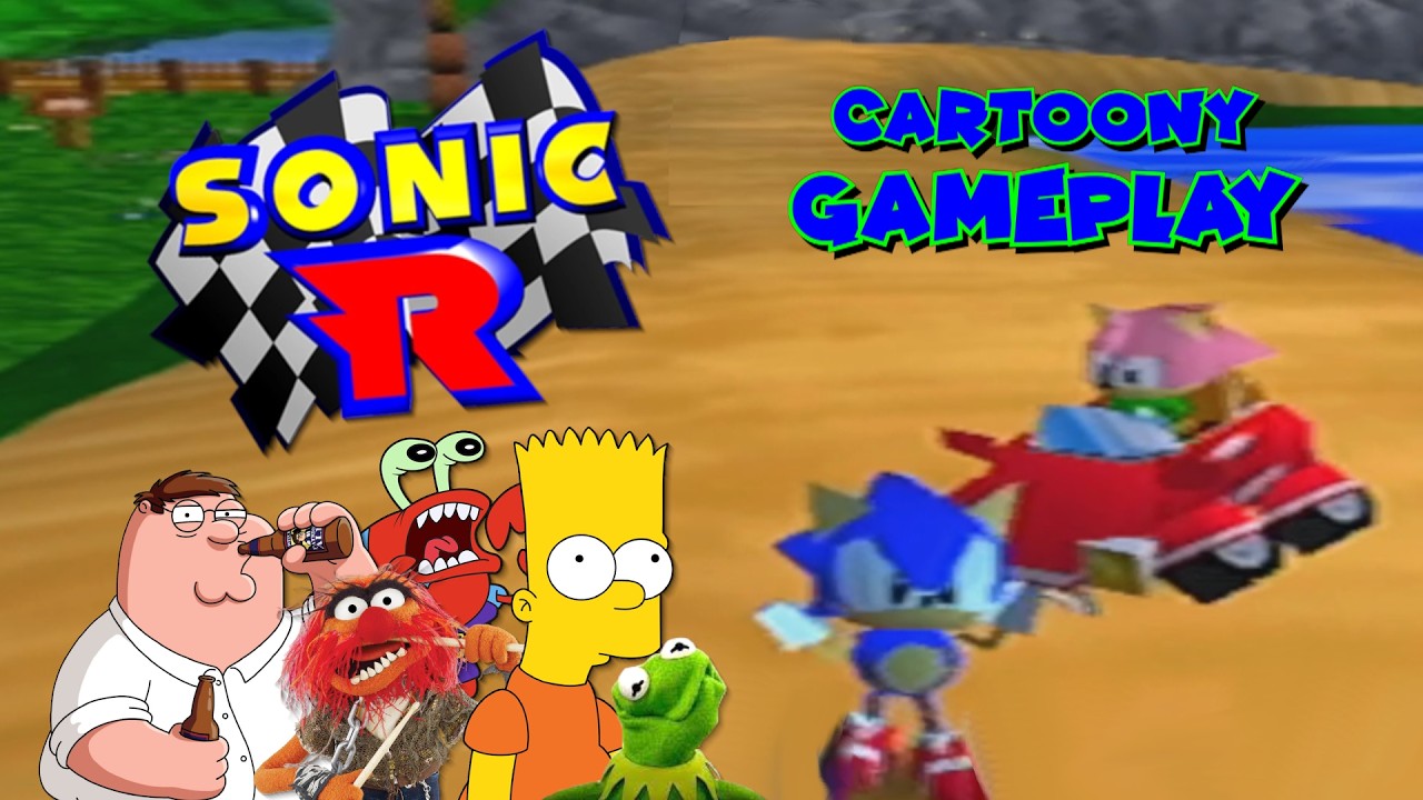Cartoony Gameplay: Sonic R