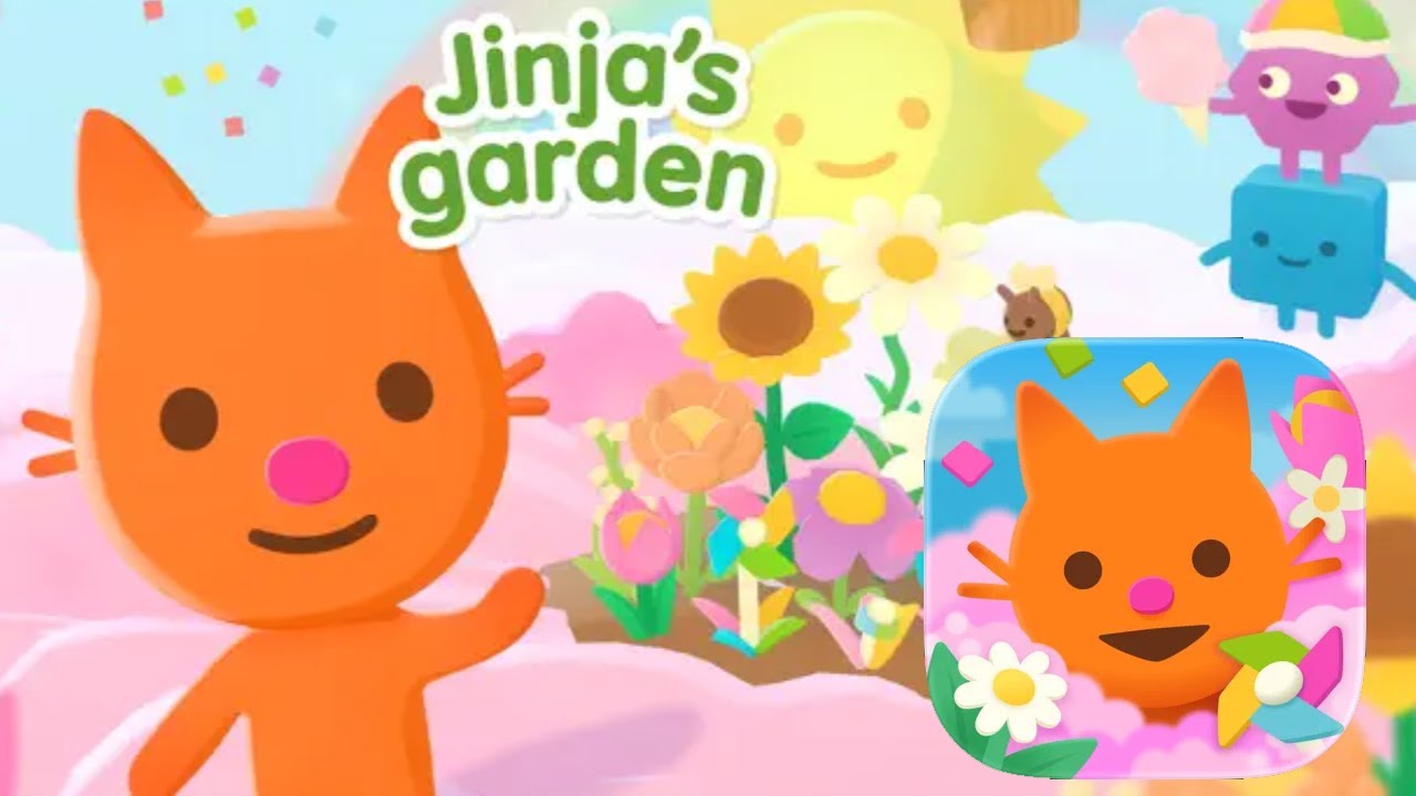 Sago Mini Jinja's Garden - Plant your Garden & Cook with Love - Full Gameplay