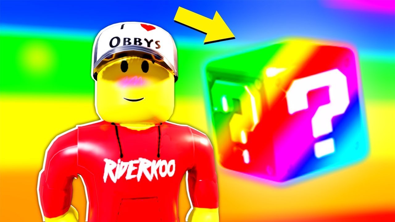 OTEVÍRÁME DUHOVÉ LUCKY BLOCKY!! (Roblox LUCKY BLOCKS Battlegrounds)