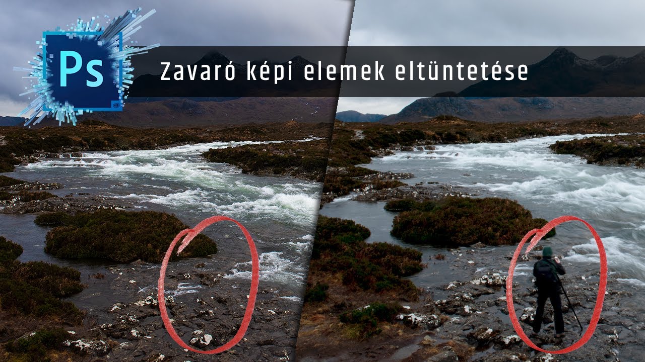 Hogyan TÁVOLÍTSUNK el zavaró részleteket a képről [Photoshop Tutorial #6]