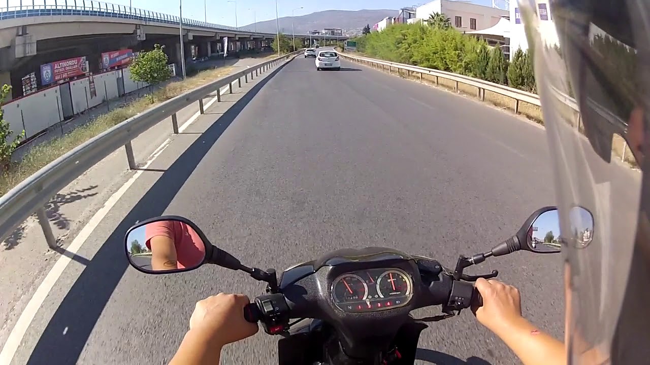 Yuki Gusto 50cc Top Speed (hız)(ilk izlenim)(inceleme)