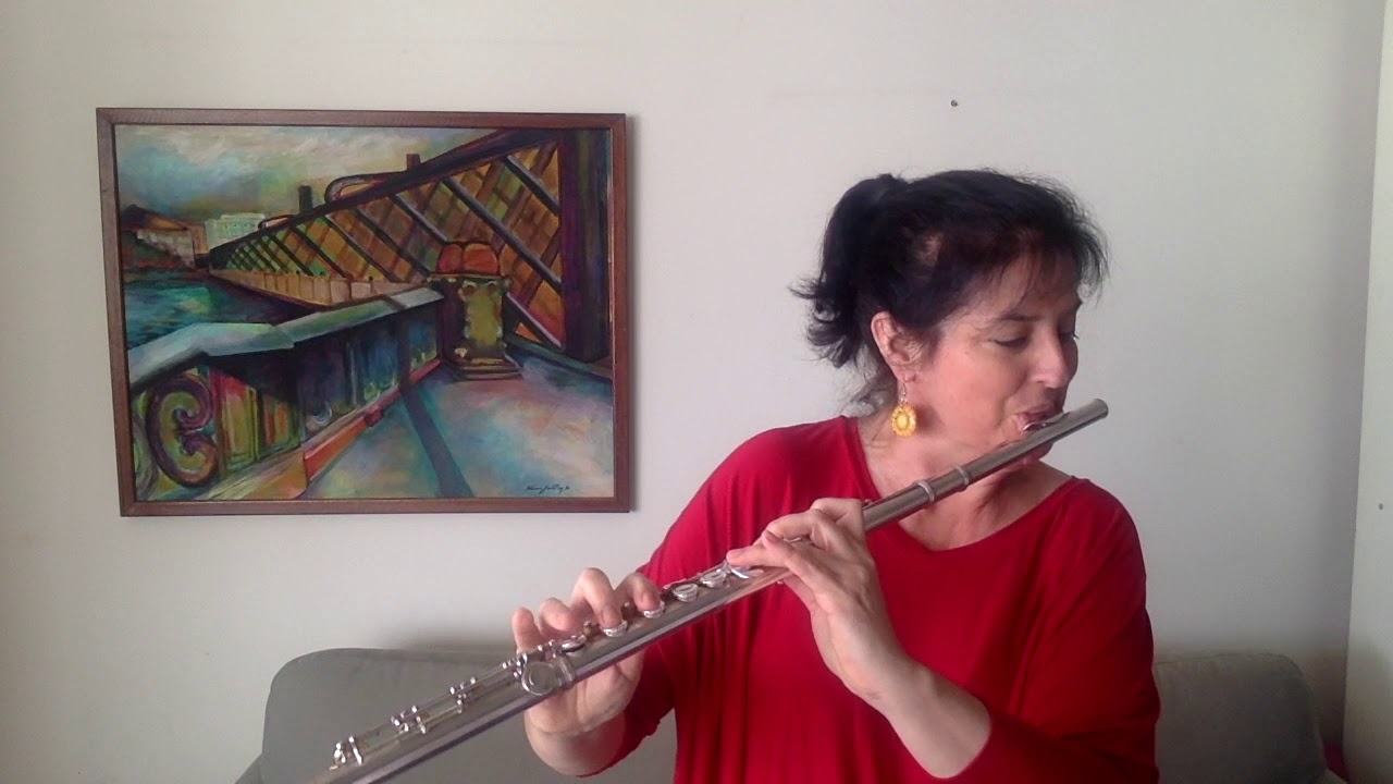 Guilherme Araujo de Almeida  - 4 peças para flauta (Sarah Hornsby, flute)