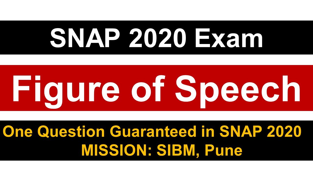 SNAP 2020 Exam: Figure of Speech || Most Important topic for SNAP || Must Watch