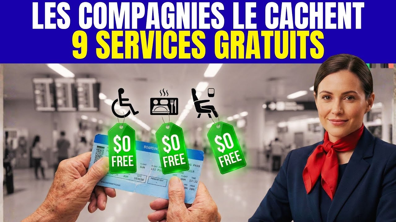 Passagers de Plus de 60 Ans : Les Compagnies Cachent Ces 9 Services GRATUITS [Original]