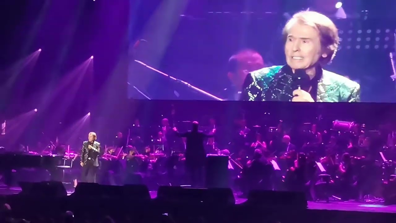 Raphael Re Sinphónico, Arena Monticello, 18 de marzo Chile. Provocación