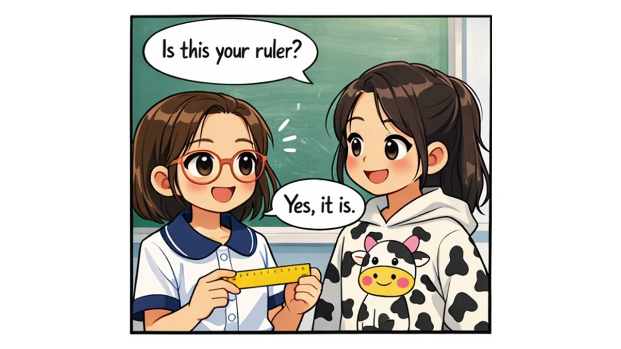 Is this your ...? Yes, it is