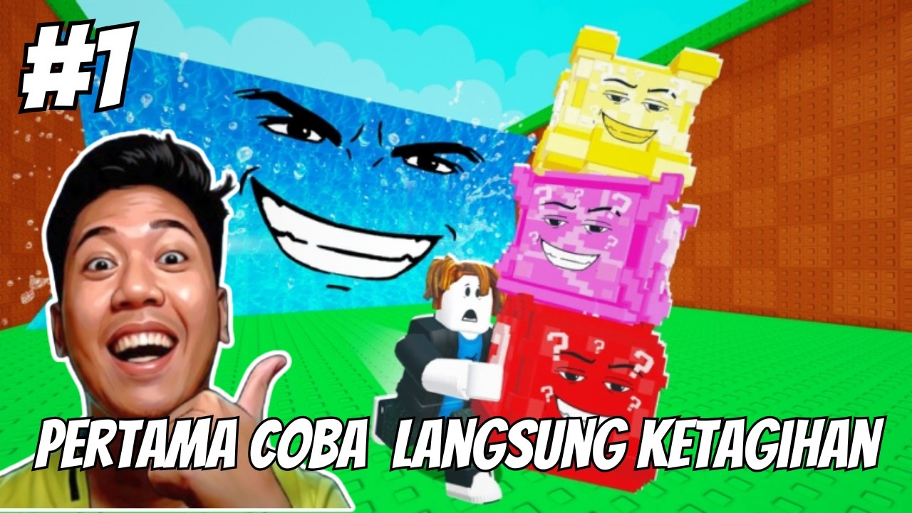 KITA MENCOBA GAME VIRAL ROBLOX - Escape Tsunami For Brainrots - Part 1
