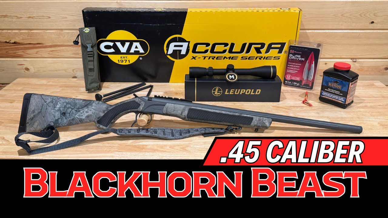 Modern Ballistics Meets Black Powder in the CVA Accura MR-X!
