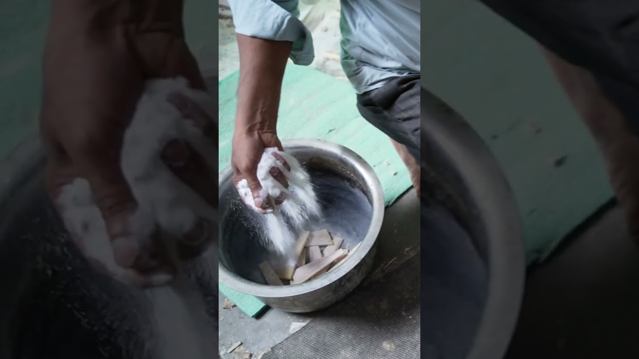 Artisans create stunning pieces from buffalo bones. #BoneCarving #Artisan #India