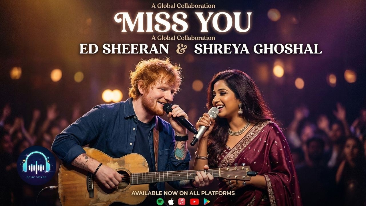 Miss You | Ed Sheeran & Shreya Ghoshal | Soulful Duet Love Song | Emotional Romantic Song 2026