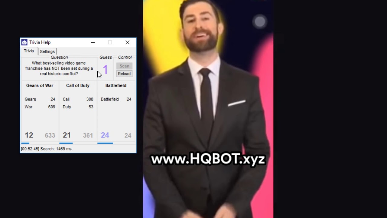 Hack HQ trivia with www.hqbot.xyz the voice edition