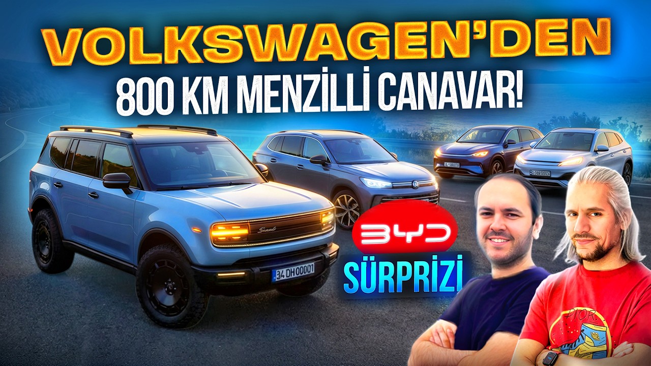 Volkswagen destekli 800 km menzilli SUV | Elektrikli otomobilde Ocak şampiyonu şaşırttı