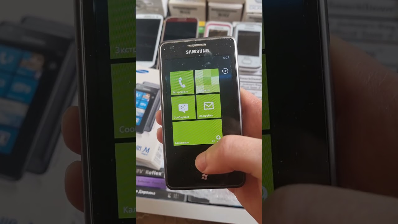 Samsung Omnia M раритетный смартфон на Windows