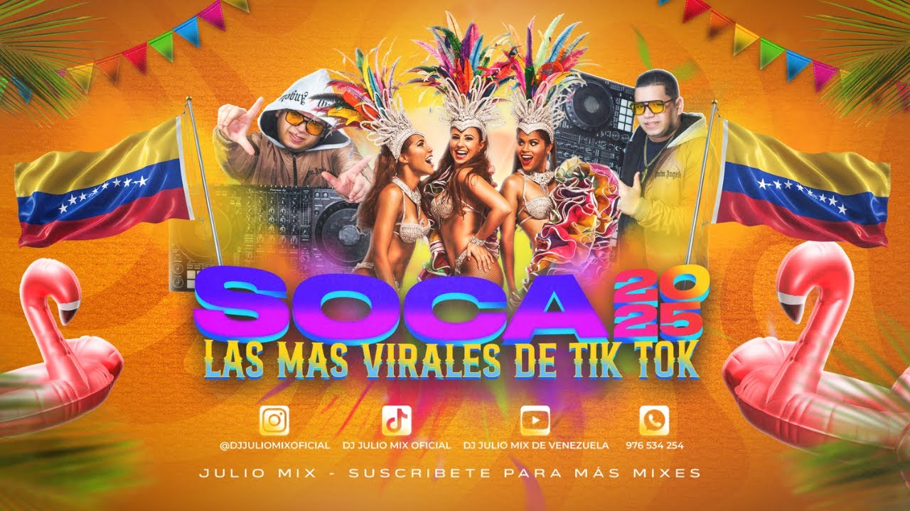 SOCA 2025 🇻🇪 🇻🇪 EL MIX MAS VIRAL EN TIK TOK __CARNAVALES