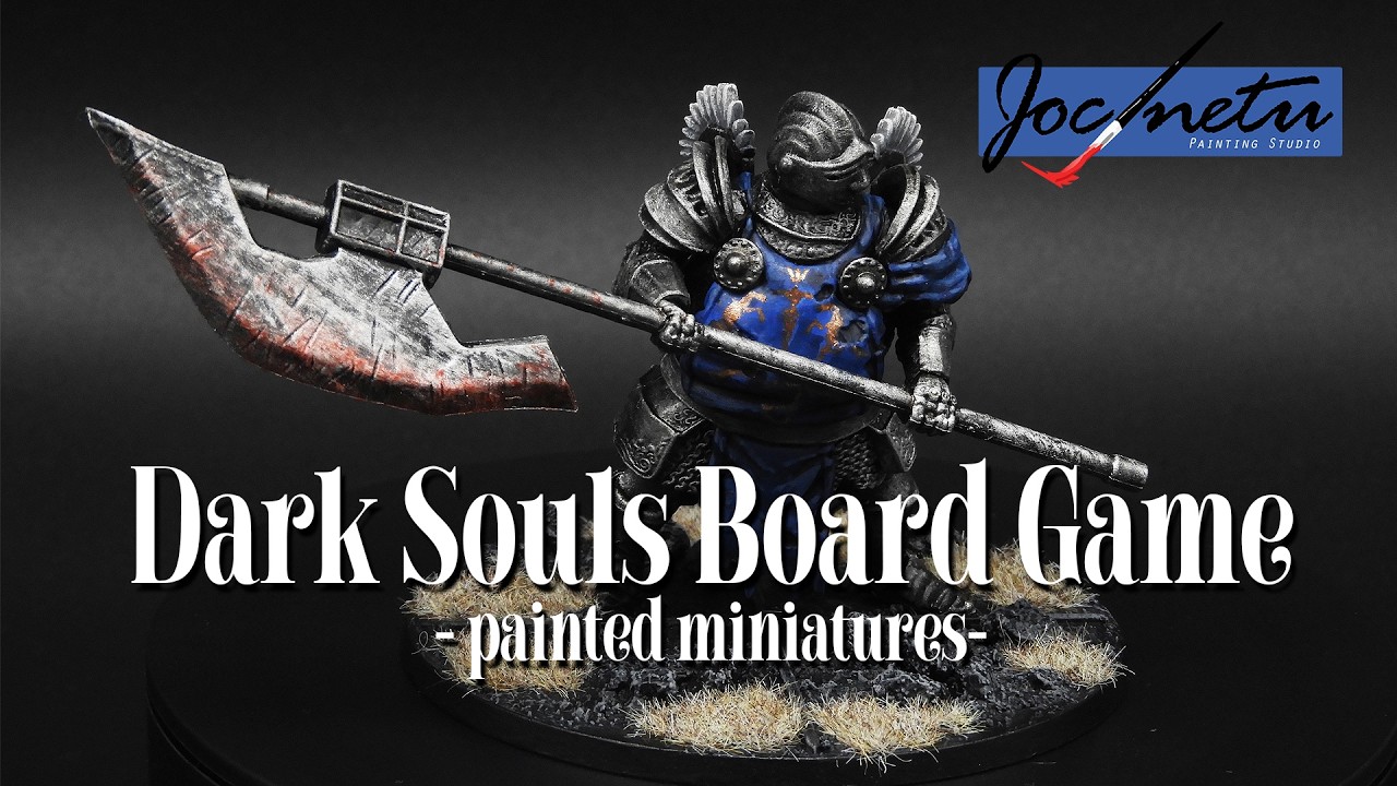 Dark Souls Board Game – Fully Painted Base Game Miniatures Showcase