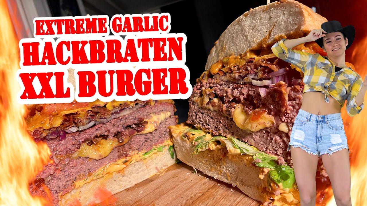 5 Kilo XXL Extreme Meat Loaf Burger | Die Grillshow 445 #BBQ #Grillshow #johnnyvsfastfoodkette