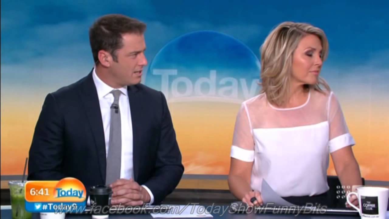 Today Show Funny Bits Part 54.  Confessions of a Today Show Host