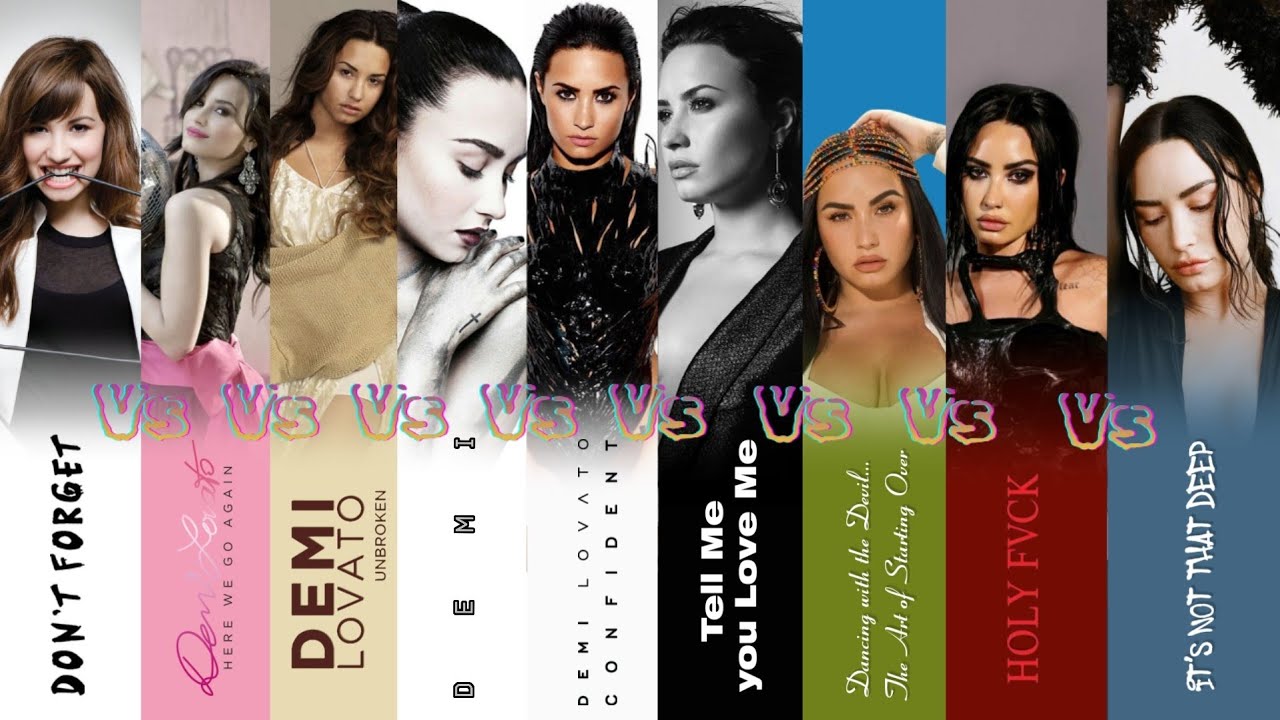 Demi Lovato discography battle | including her new album It's Not That Deep - Ultimate Battle.