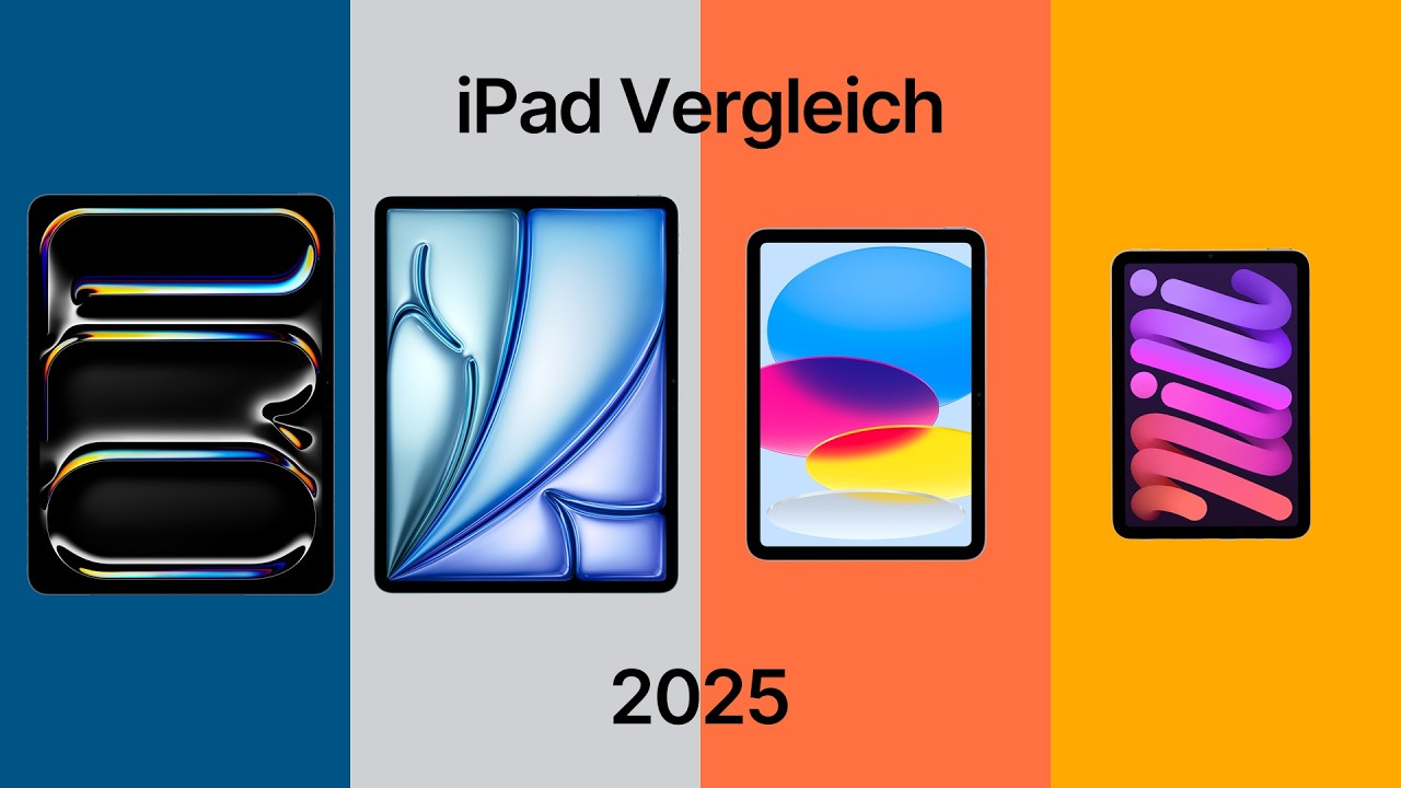 Welches iPad für Schüler und Studenten 2025? (Alle iPads im Vergleich)