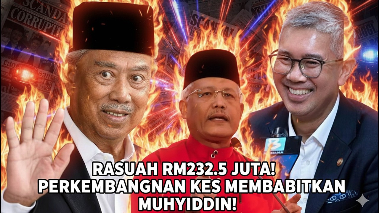 RASUAH RM232.5 JUTA! PERKEMBANGAN KES MEMBABITKAN MUHYIDDIN SKANDAL JANA WIBAWA!