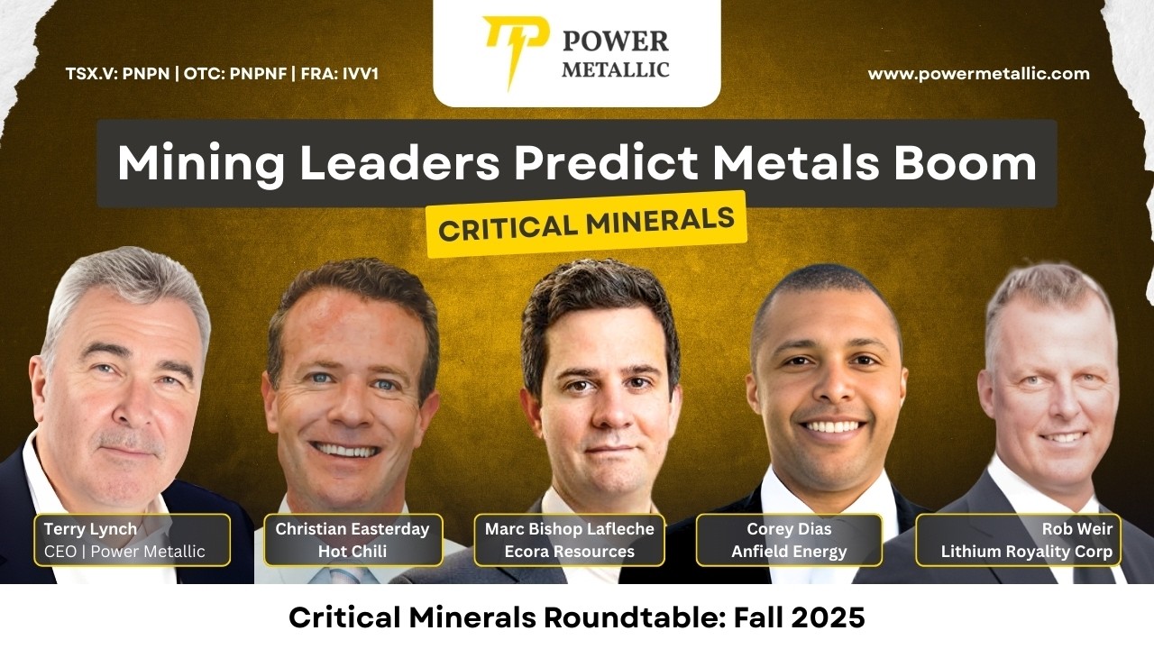 Critical Minerals Roundtable: Fall 2025