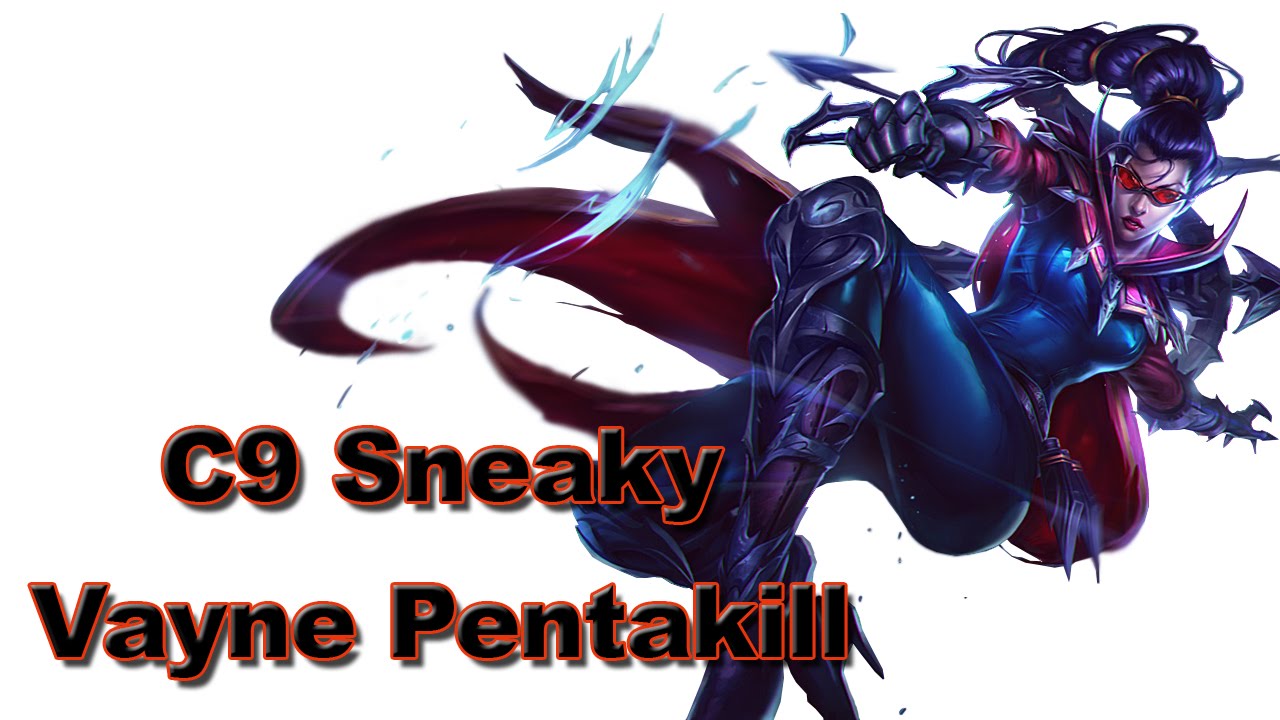 Cloud 9 Sneaky - Vayne Pentakill Korean SoloQ