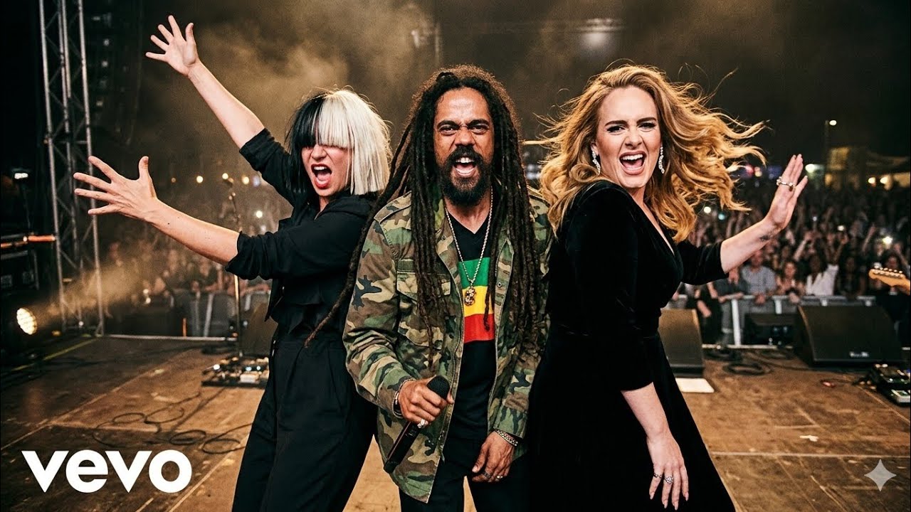 Damian Marley ft. Sia & Adele - Light After the Storm Official Music Video)