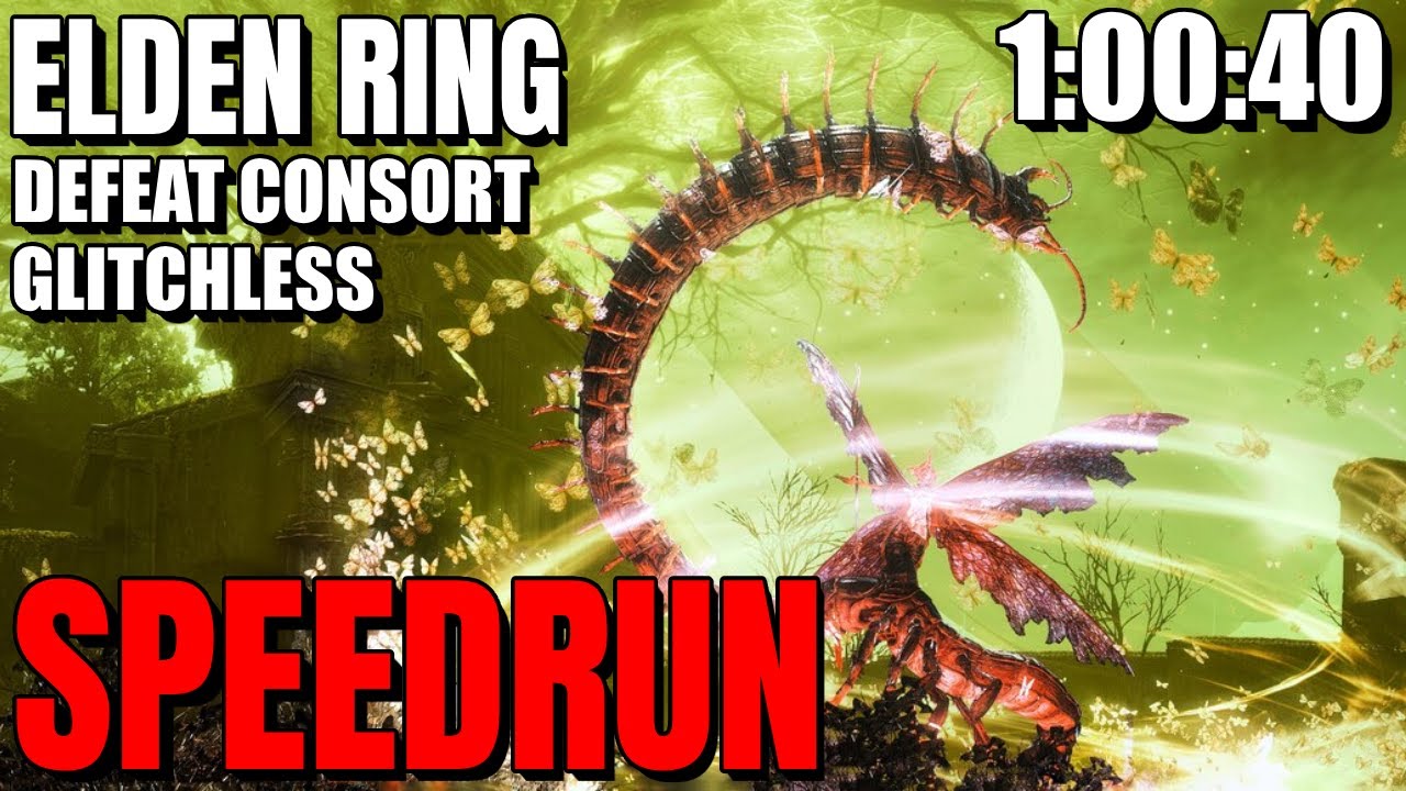 FINIR LE DLC D'ELDEN RING EN 1h00 SANS GLITCH | SPEEDRUN ELDEN RING DEFEAT CONSORT GLITCHLESS