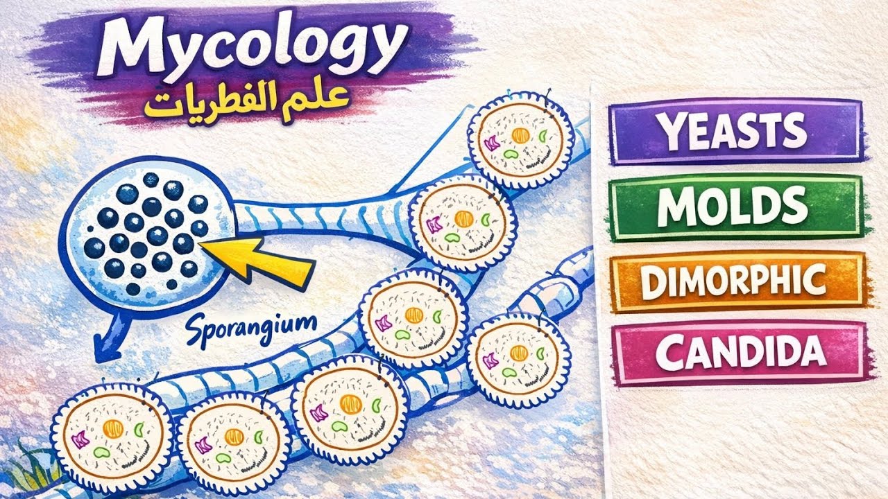 Mycology Introduction (Fungus) مقدمة في علم الفطريات