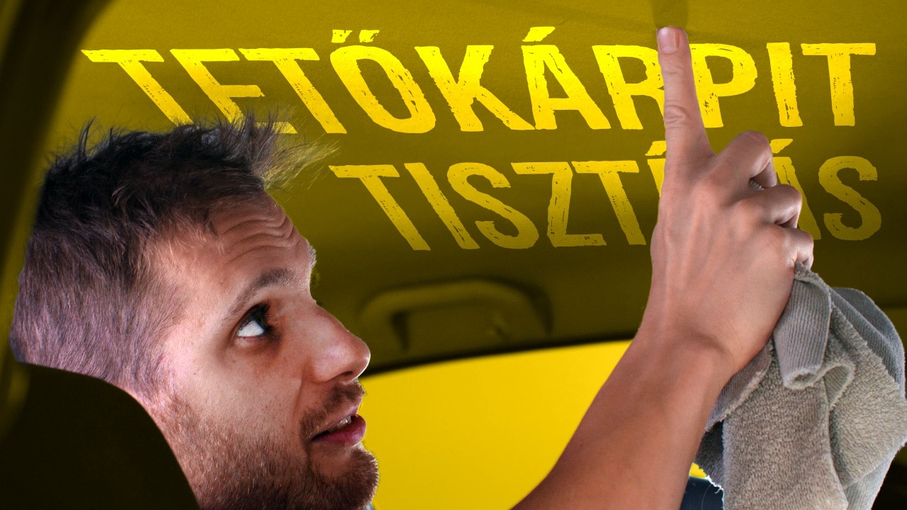 TETŐKRÁPIT TISZTÍTÁS // 3 módszerrel 🚘