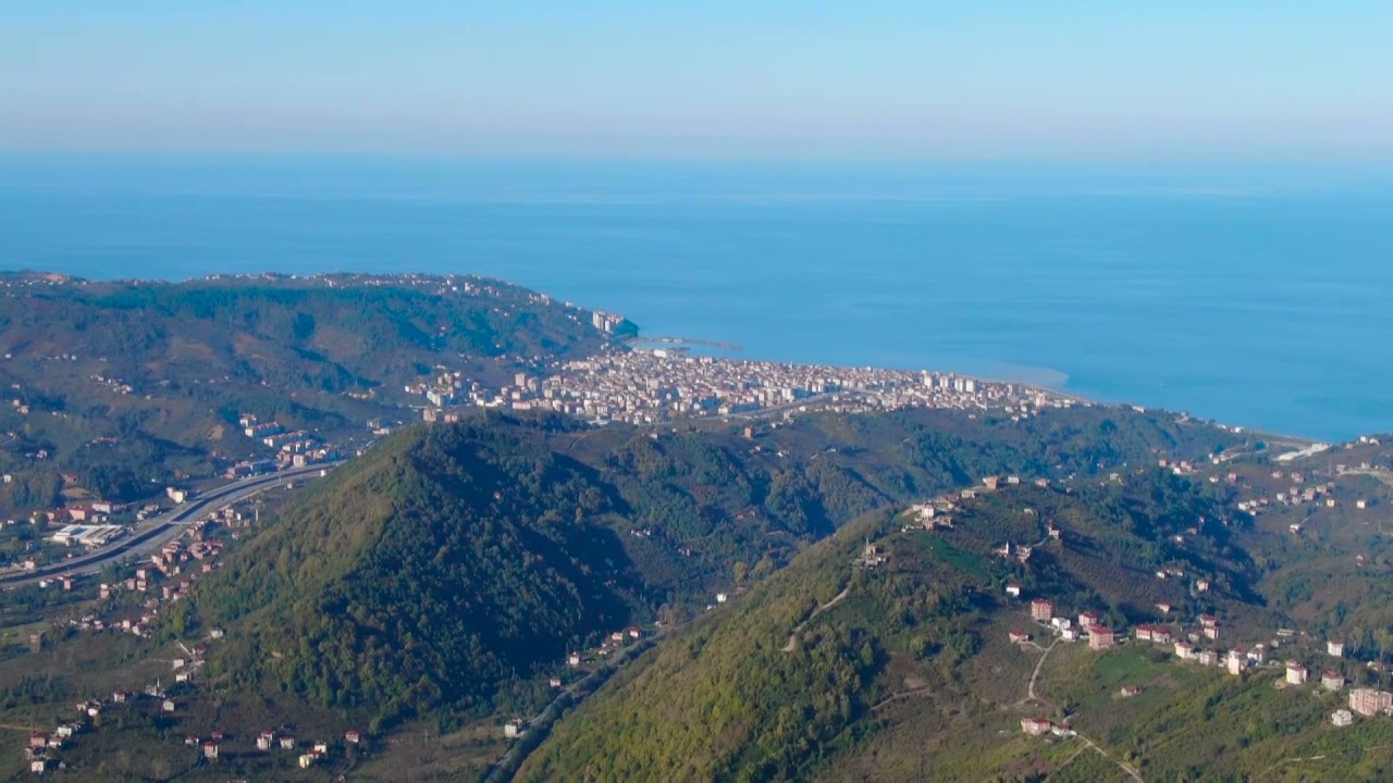 Trabzon S&uuml;rmene drone g&ouml;r&uuml;nt&uuml;s&uuml;