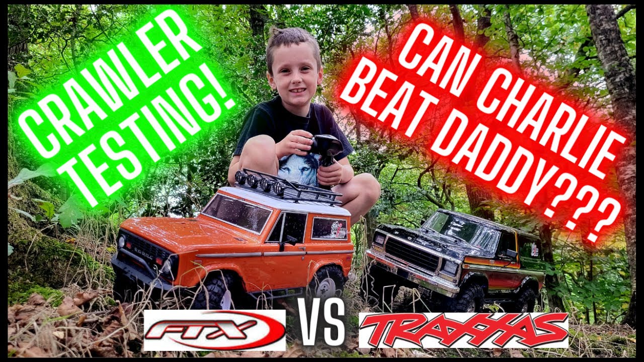 FTX VS TRAXXAS! OUTBACK VS TRX4! WHICH IS BETTER? ULTIMATE CRAWLER TEST! CHARLIES CARS!