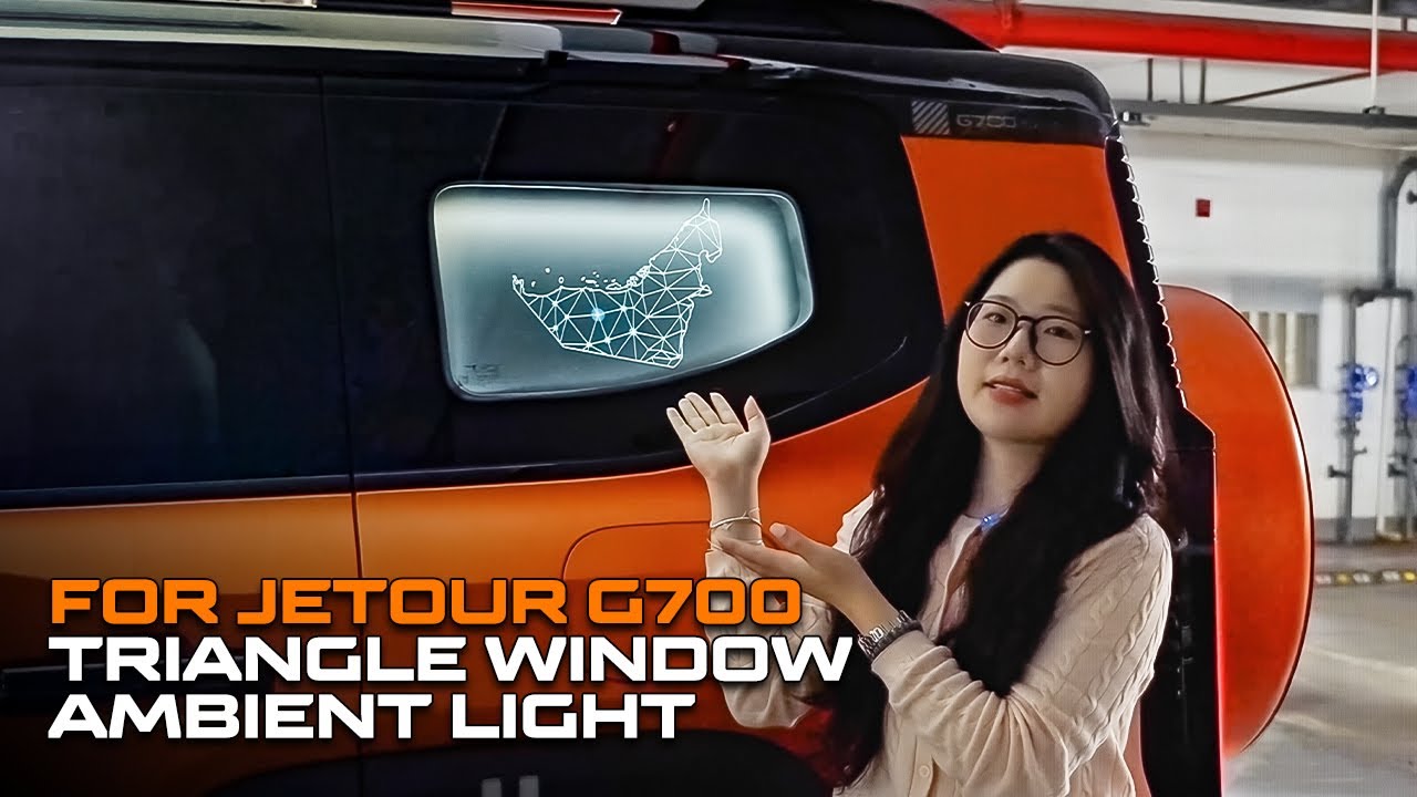 Jetour G700 Triangle Window Ambient Lights|UNIQUE & LUXURY DESIGN