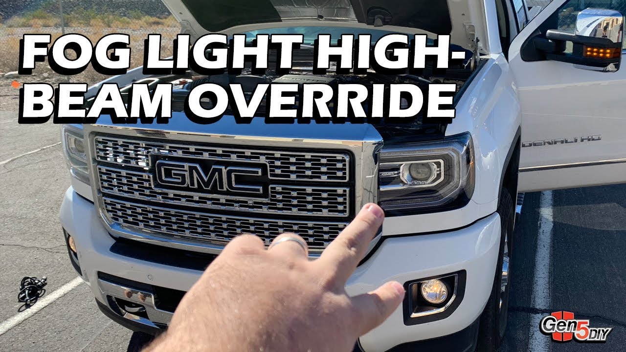Fog Light Highbeam Override Harness | Gen5 DIY