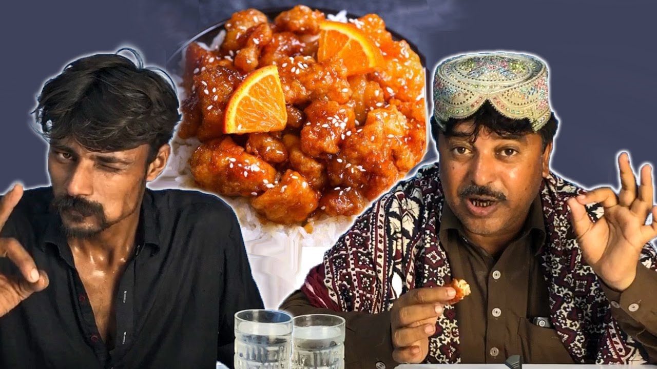 Tribal People Try Orange Chicken First Time