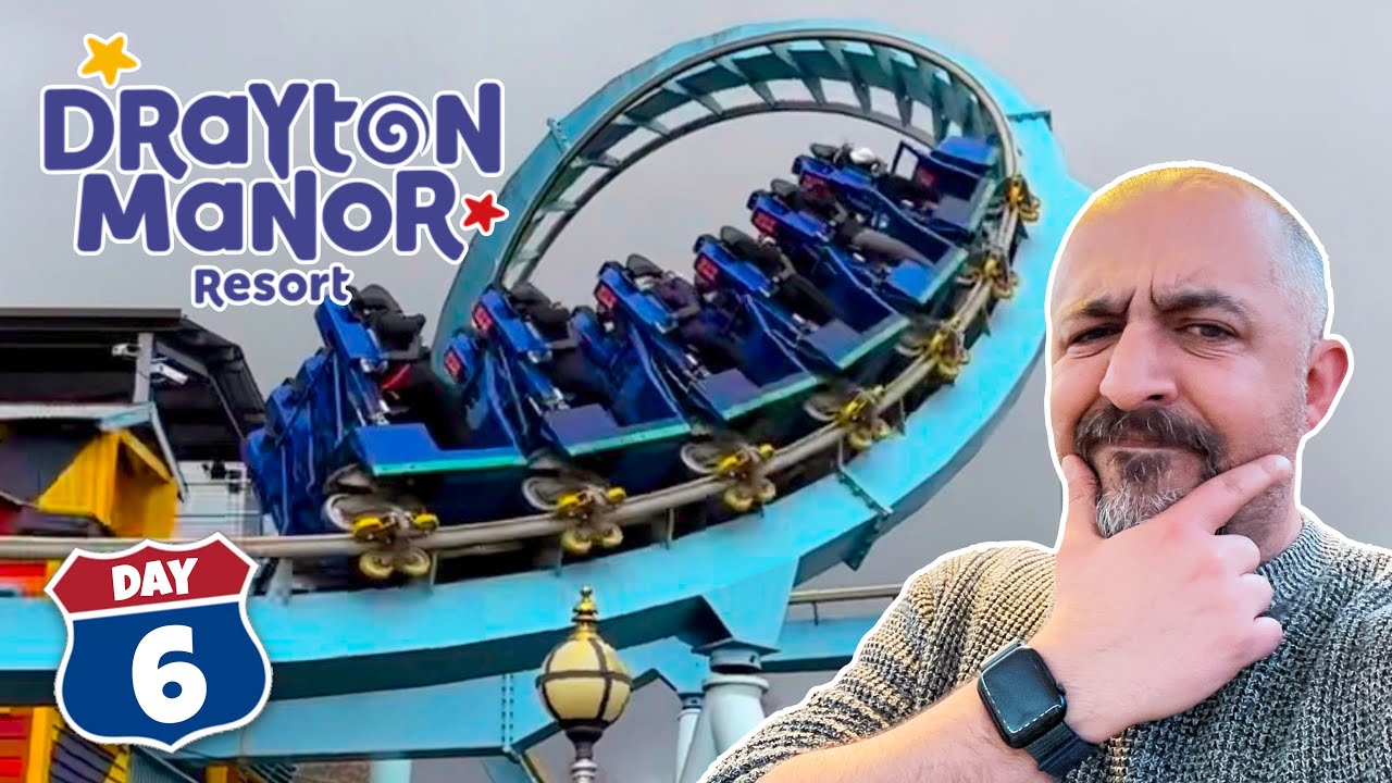 Explore Drayton Manor with Us in Our UK Road Trip