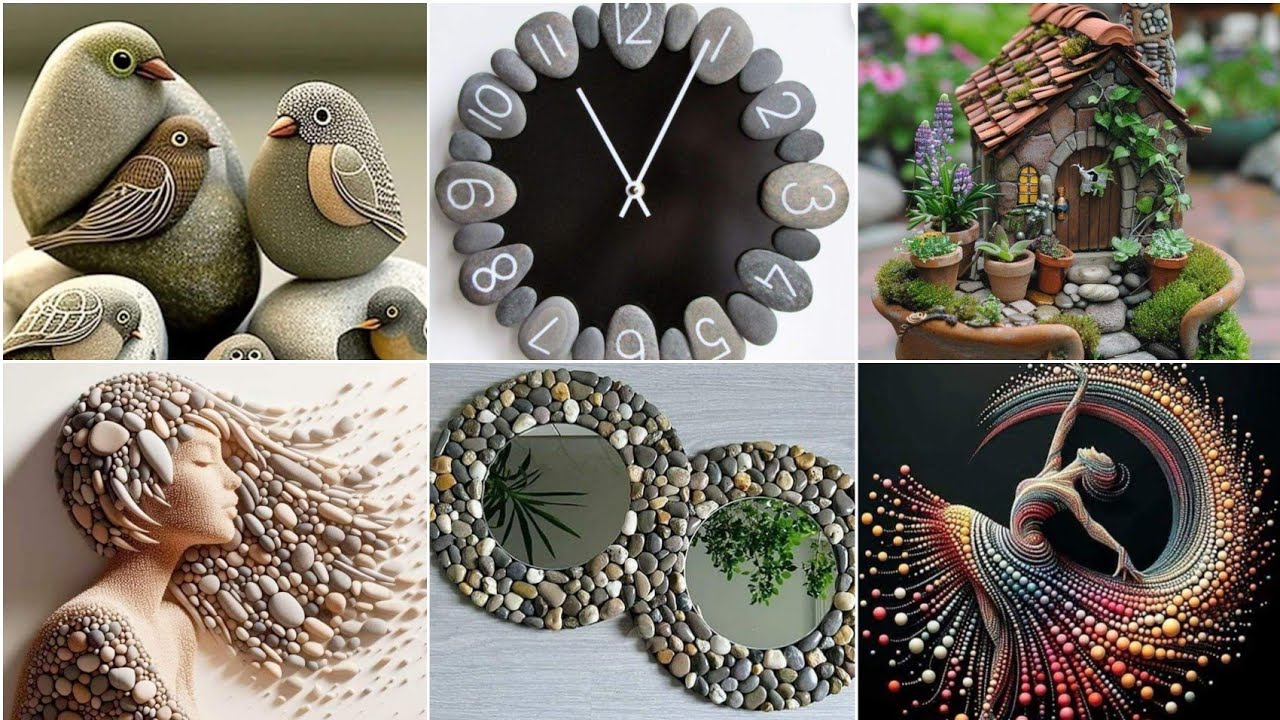 Most beautiful Rock painting ideas 💡#diy #craft