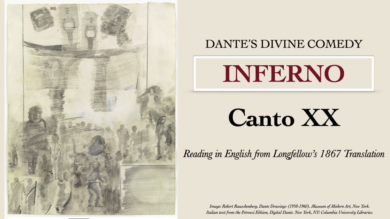 Dante's Divine Comedy - Inferno Canto 20 Read Aloud  (HD Audio)
