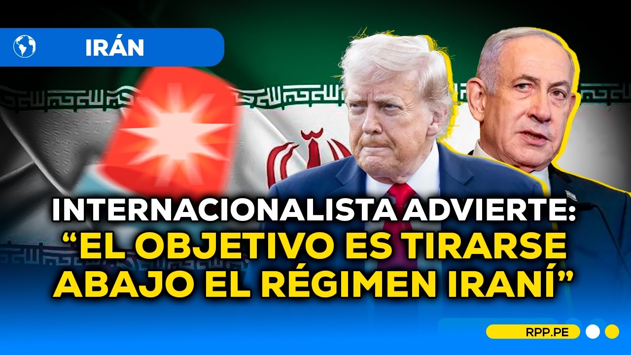 INTERNACIONALISTA ANALIZA LO QUE ESPERA EE.UU. E ISRAEL CONTRA IRÁN #RPPMUNDO