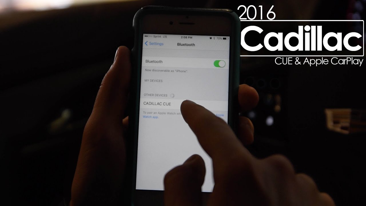Cadillac Apple CarPlay | 2016 Infotainment System