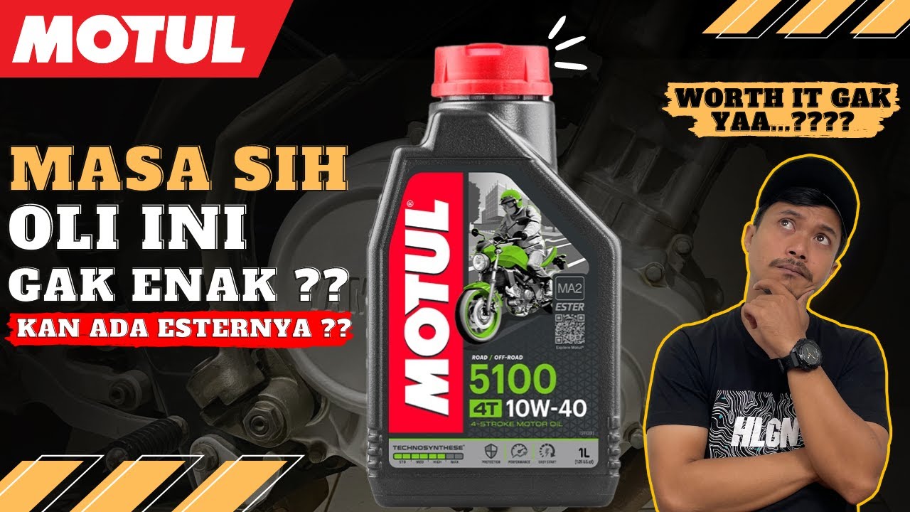 🔴REVIEW MOTUL 5100 ┃Gimana Rasanya Oli Sintetik Ester ❓❓❓