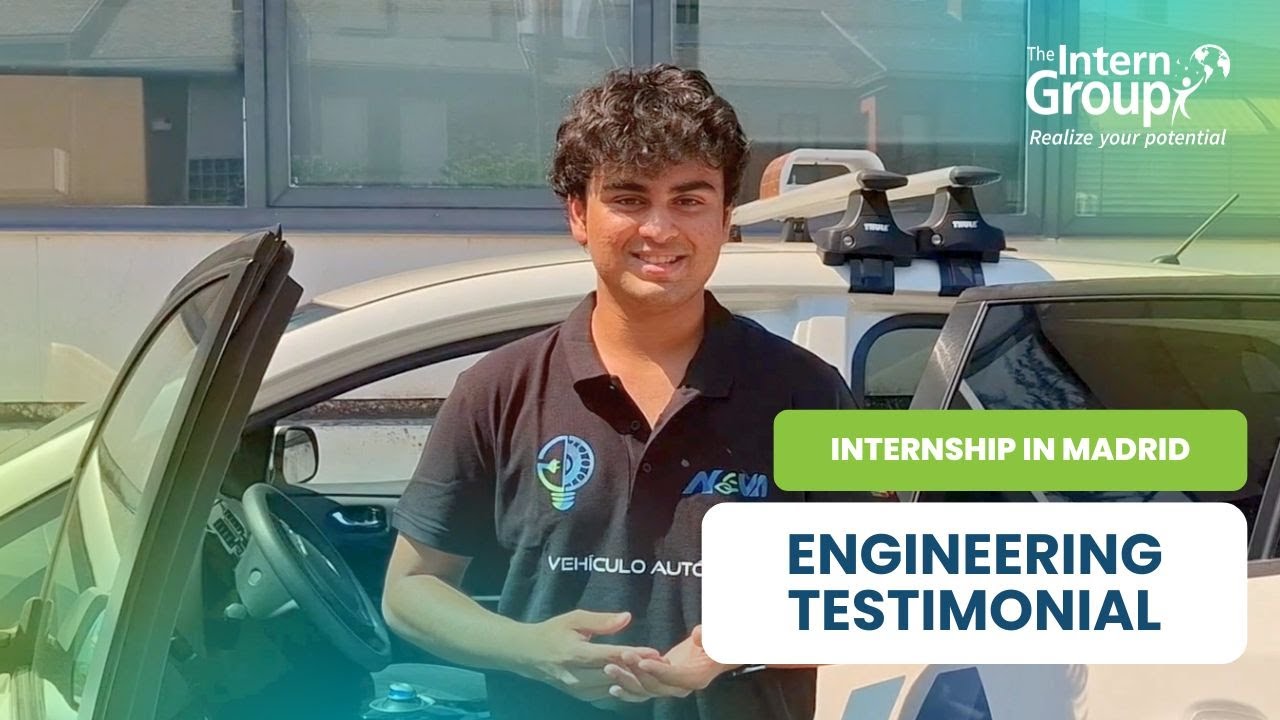 Internship in Madrid - Engineering - Shlok Testimonial