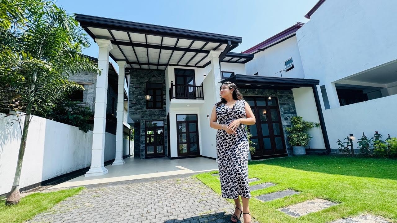 නවින මාදිලියෙ දෙමහල් නිවසක් | House in Malabe | Luxury Sri Lanka