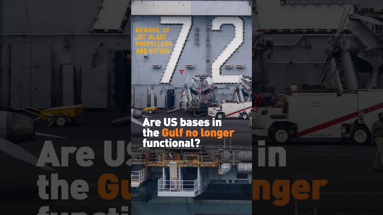 Are US bases in the Gulf no longer functional?