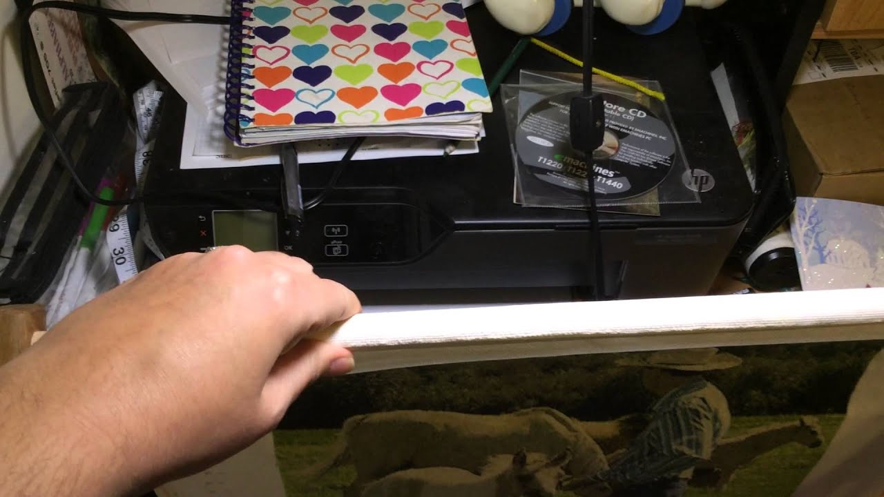 Finished cross stitch photo conversion