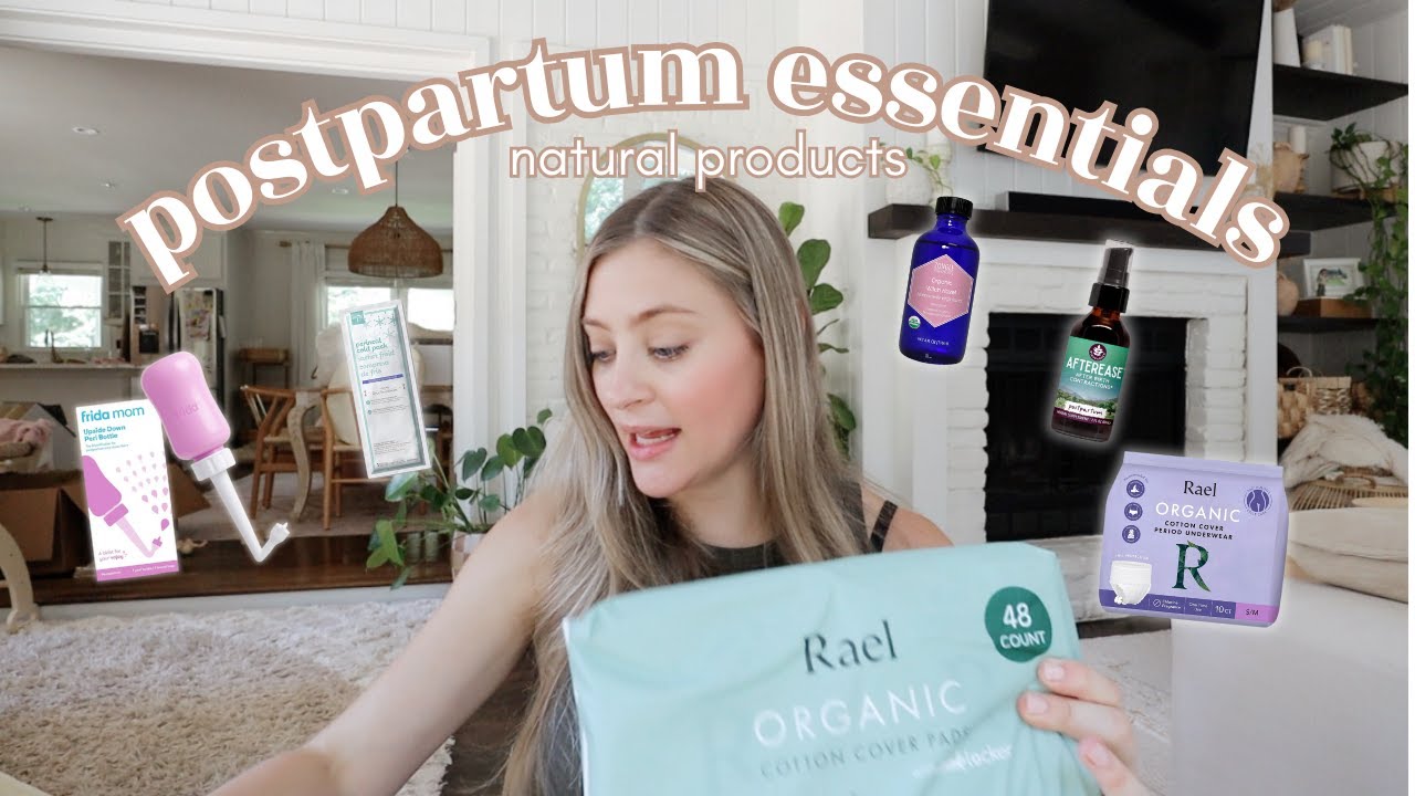 POSTPARTUM CARE ESSENTIALS | all natural products