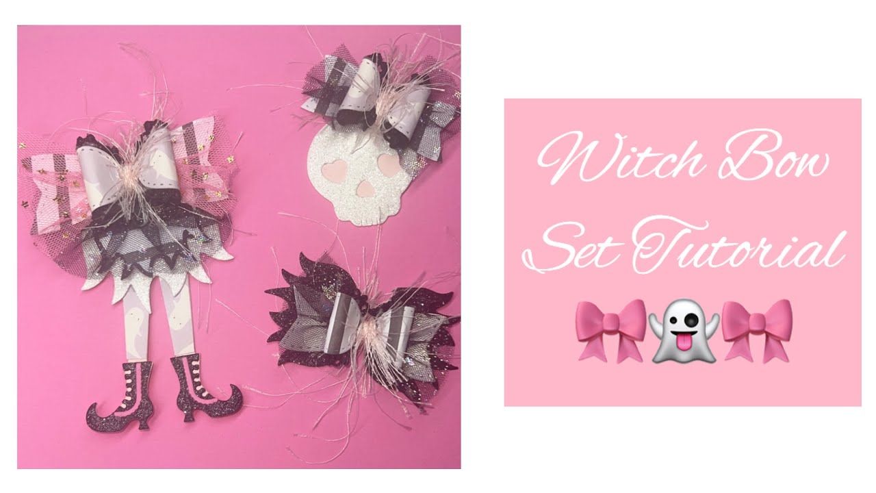 Мастер-класс по изготовлению набора для изготовления бантов «Ведьма» | Scrap Diva Designs