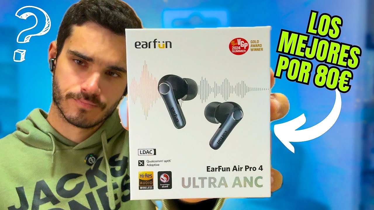 EarFun Air Pro 4 REVIEW a fondo 🔥 La MEJOR cancelación de ruído por 70€