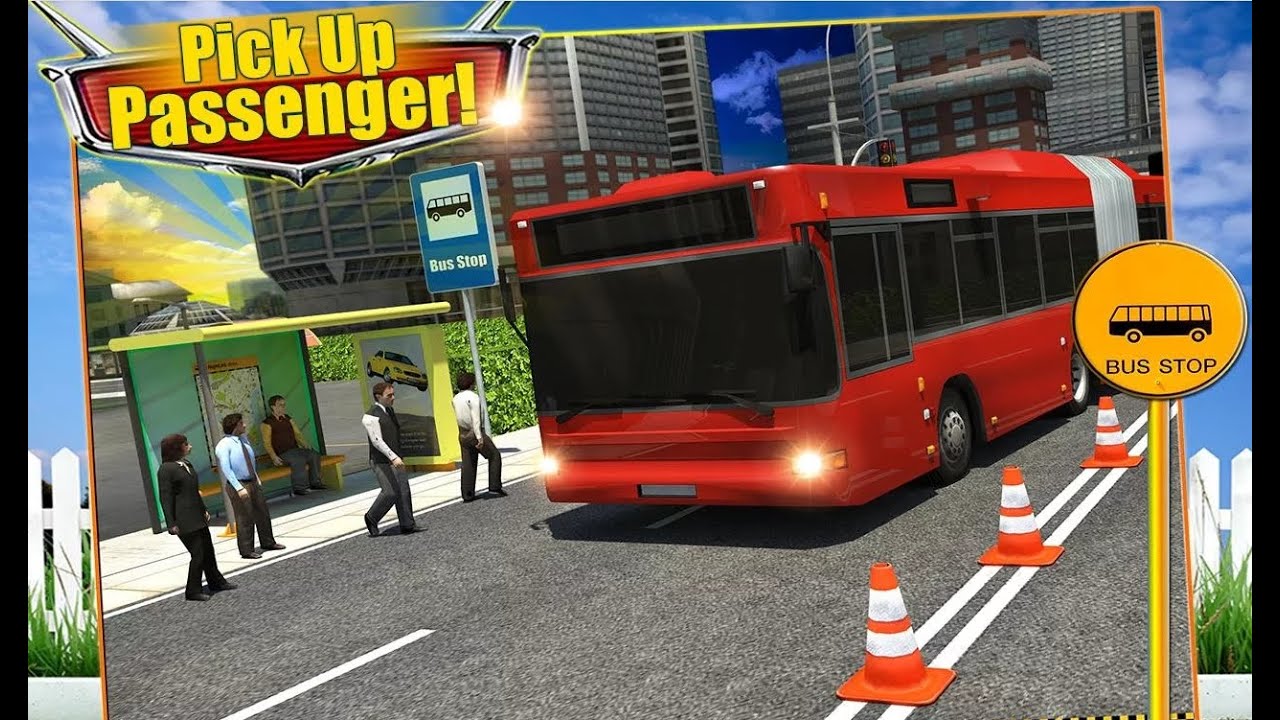 Modern Bus Driver 3D Sim - Android Gameplay HD