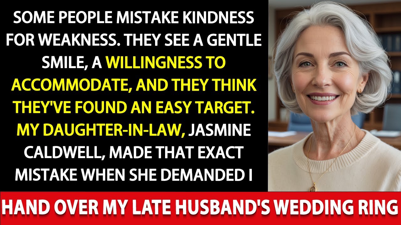 My Son's Wife Demanded I Give Her My Wedding Ring. I Said Yes and She Regretted It